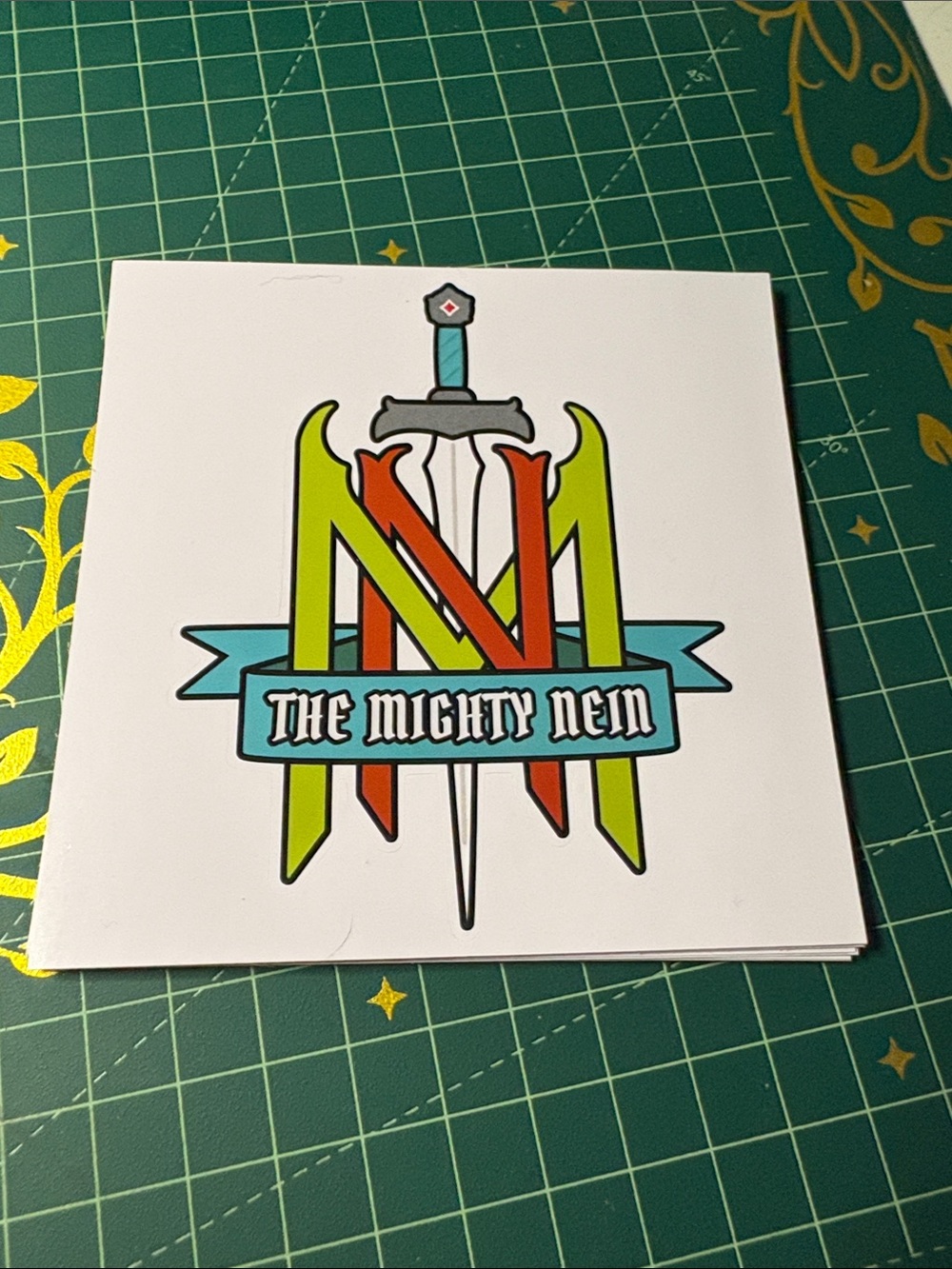 Critical Role- The Mighty Nein Chibi Sticker Pack - All Characters